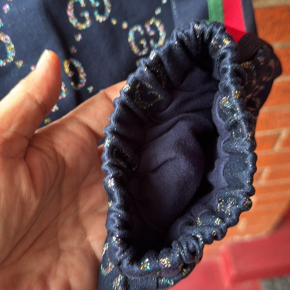 Gucci joggers pants Bracknell iridescent GG Gussissimo GG KIDS NWT - Picture 3 of 4